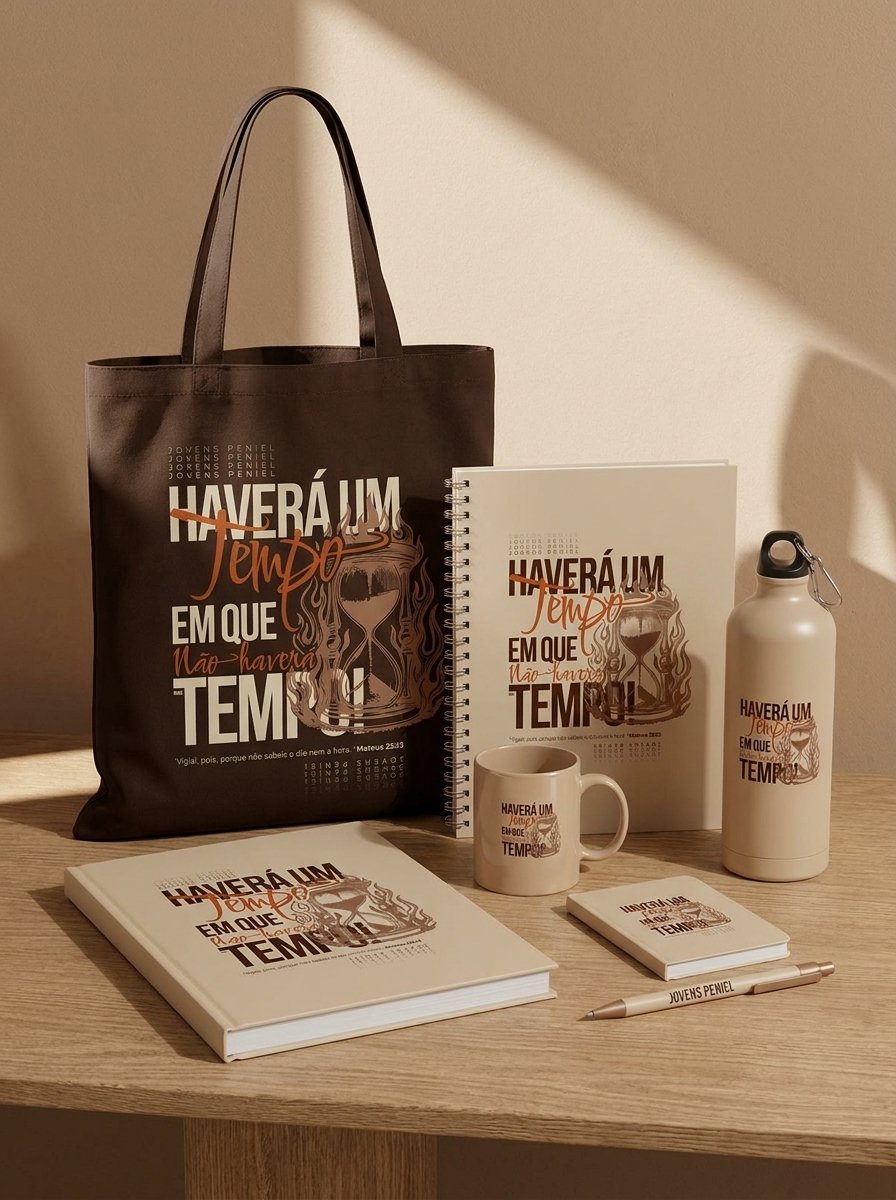 Kit de merchandising completo